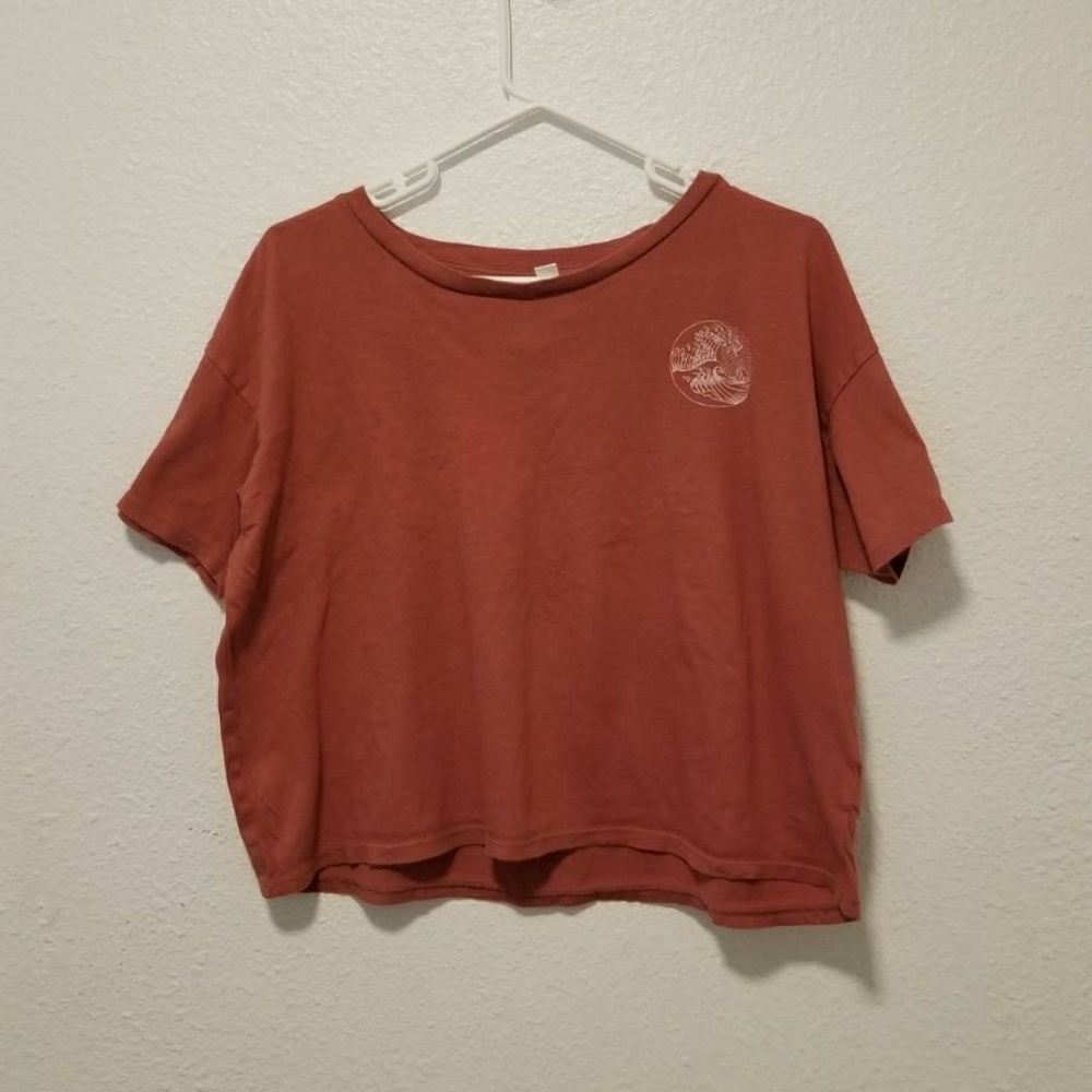 Tilly's Tidal Wave Graphic Tee (Red)